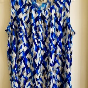 Plus Size Blue Blouse